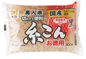 商品情報 三陸産わかめ入りそうめん風こんにゃく 青しそドレッシング付き 太子食品工業株式会社