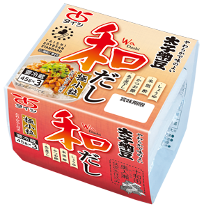 和だしたれ極小粒納豆45g×3（ﾀﾚ付）