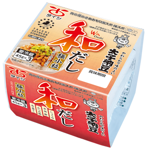 和だしたれ極小粒納豆45g×3（ﾀﾚ付）