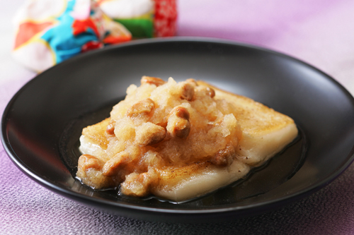 納豆おろしもち